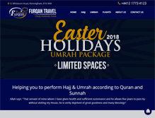 Tablet Screenshot of furqantravel.com